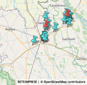 Mappa Strada Statale della Lomellina, 27036 Mortara PV, Italia (6.569)