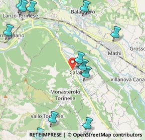 Mappa Corso IV Novembre, 10070 Cafasse TO, Italia (2.855)