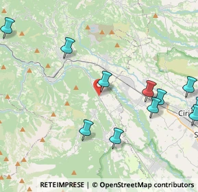 Mappa Corso IV Novembre, 10070 Cafasse TO, Italia (5.09455)