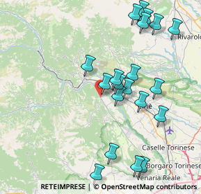 Mappa Corso IV Novembre, 10070 Cafasse TO, Italia (8.583)