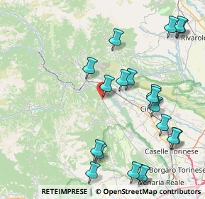 Mappa Corso IV Novembre, 10070 Cafasse TO, Italia (9.7075)