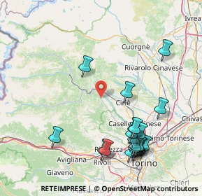 Mappa Corso 4 novembre, 10070 Cafasse TO, Italia (18.629)