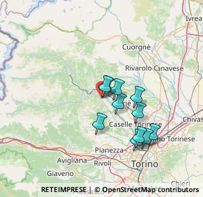 Mappa Corso IV Novembre, 10070 Cafasse TO, Italia (11.29636)