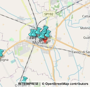 Mappa Via G. Marzotto, 27036 Mortara PV, Italia (2.13538)