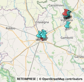 Mappa Via G. Marzotto, 27036 Mortara PV, Italia (7.56273)