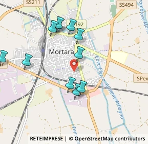 Mappa Via G. Marzotto, 27036 Mortara PV, Italia (0.95727)