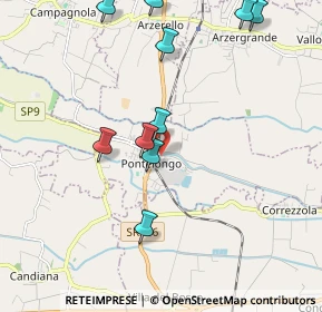 Mappa Via Zuccherificio, 35029 Pontelongo PD, Italia (2.38364)