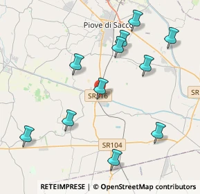 Mappa Via Zuccherificio, 35029 Pontelongo PD, Italia (4.37727)