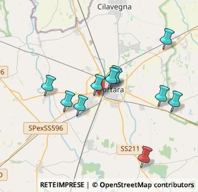 Mappa Viale Raffaello Sanzio, 27036 Mortara PV, Italia (3.33364)