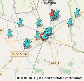 Mappa Viale Raffaello Sanzio, 27036 Mortara PV, Italia (3.689)