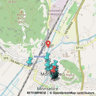 Mappa Via del Porto, 35043 Monselice PD, Italia (0.6265)