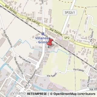 Mappa Via San Massimo, 36, 10070 Villanova Canavese, Torino (Piemonte)