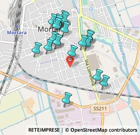 Mappa Via Luigi Cadorna, 27036 Mortara PV, Italia (0.4395)