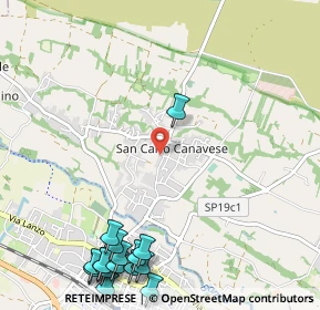 Mappa 10070 San Carlo Canavese TO, Italia (1.5725)