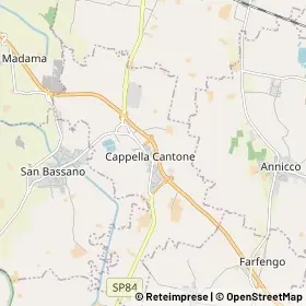 Mappa Cappella Cantone