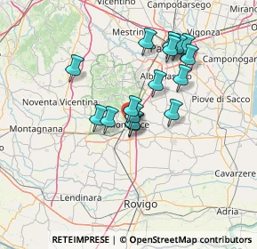 Mappa Piazza Mazzini, 35043 Monselice PD, Italia (11.35563)