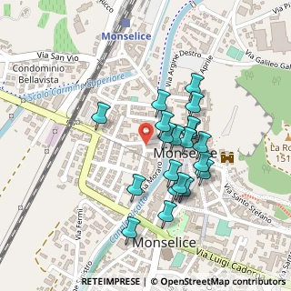 Mappa Via Teatro, 35043 Monselice PD, Italia (0.194)