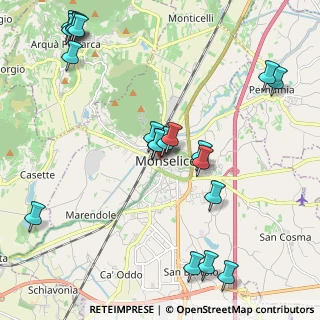 Mappa Via Teatro, 35043 Monselice PD, Italia (2.4975)