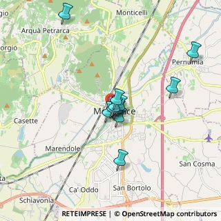 Mappa Via Teatro, 35043 Monselice PD, Italia (1.34636)