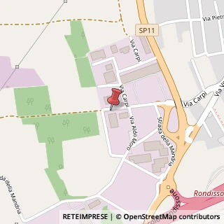 Mappa Via Carpi, 51, 10030 Rondissone, Torino (Piemonte)