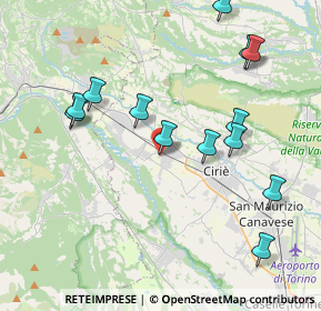 Mappa Via Cravanera, 10076 Nole TO, Italia (4.26615)