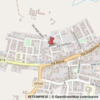 Mappa Via d.comboni 6, 37046 Minerbe, Verona (Veneto)
