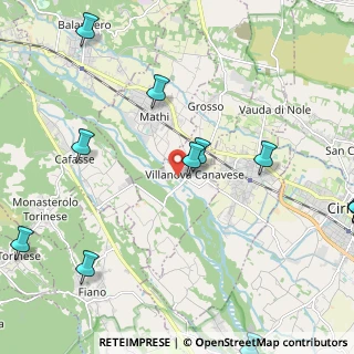 Mappa Via Stura, 10070 Villanova Canavese TO, Italia (3.28357)