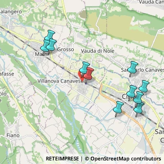 Mappa Via Martiri della Libertà, 10076 Nole TO, Italia (2.29909)