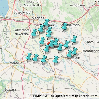 Mappa Via Giovanni XXIII, 37056 Salizzole VR, Italia (11.0605)