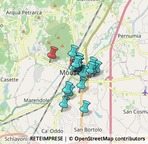 Mappa Via Dante, 35043 Monselice PD, Italia (0.87222)