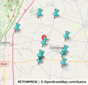 Mappa SP 14, 35026 Conselve PD, Italia (3.90818)