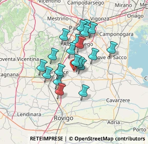 Mappa SP 14, 35026 Conselve PD, Italia (10.271)