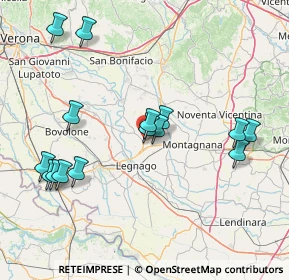 Mappa Via dell'Artigliere, 37046 Minerbe VR, Italia (16.53333)