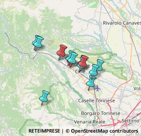 Mappa Via Genova, 10076 Nole TO, Italia (4.55692)