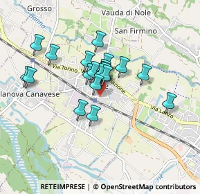 Mappa Via Genova, 10076 Nole TO, Italia (0.6695)