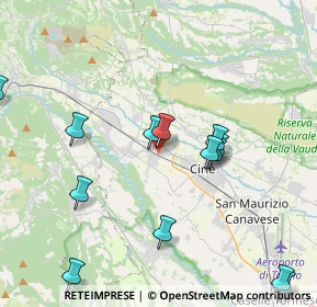 Mappa Via Genova, 10076 Nole TO, Italia (4.64769)