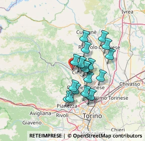 Mappa Via Genova, 10076 Nole TO, Italia (10.4915)