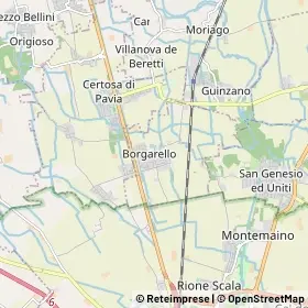 Mappa Borgarello