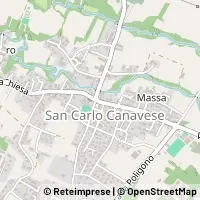 Map San Carlo Canavese