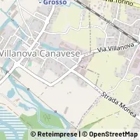 Karte Villanova Canavese