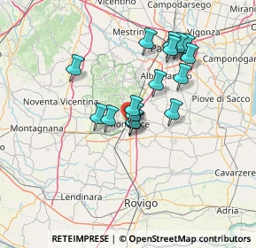 Mappa Via Puccini, 35043 Monselice PD, Italia (11.43375)