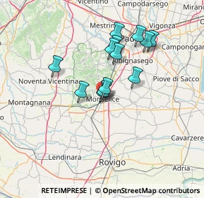 Mappa Via Puccini, 35043 Monselice PD, Italia (11.23462)