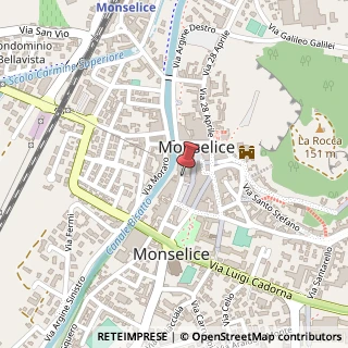 Mappa Via Zanellato,  27, 35043 Monselice, Padova (Veneto)