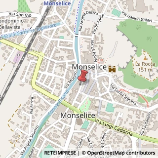 Mappa Piazza Ossicella, 14, 35043 Monselice, Padova (Veneto)