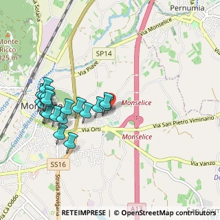Mappa Via Arzerdimezzo, 35043 Monselice PD, Italia (1.0495)