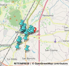 Mappa Via Arzerdimezzo, 35043 Monselice PD, Italia (1.46529)