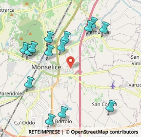 Mappa Via Arzerdimezzo, 35043 Monselice PD, Italia (2.30214)