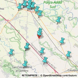 Mappa Via Roma, 26816 Ossago Lodigiano LO, Italia (5.593)
