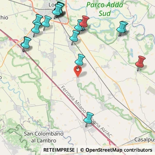 Mappa Via Roma, 26816 Ossago Lodigiano LO, Italia (5.986)