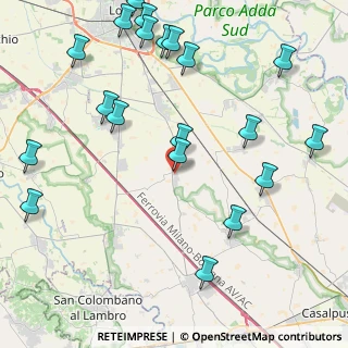 Mappa Via Roma, 26816 Ossago Lodigiano LO, Italia (5.395)